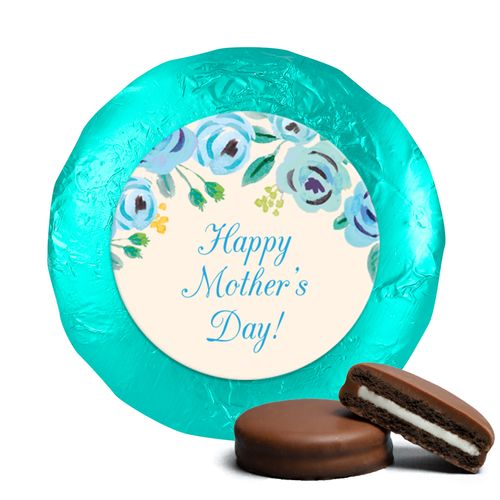 Here's Something Blue Mother's Day Milk Chocolate Covered Oreo Assembled