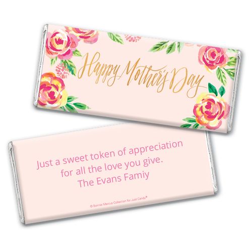 Bonnie Marcus Collection Mother's Day Personalized Chocolate Bar Wrappers