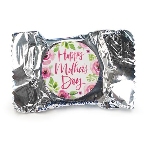 Personalized York Peppermint Patties - Bonnie Marcus Mother's Day Pink Floral