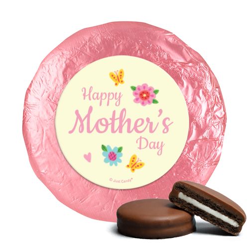 Bonnie Marcus Collection Mother's Day Spring Flowers Theme Milk Chocolate Covered Oreos