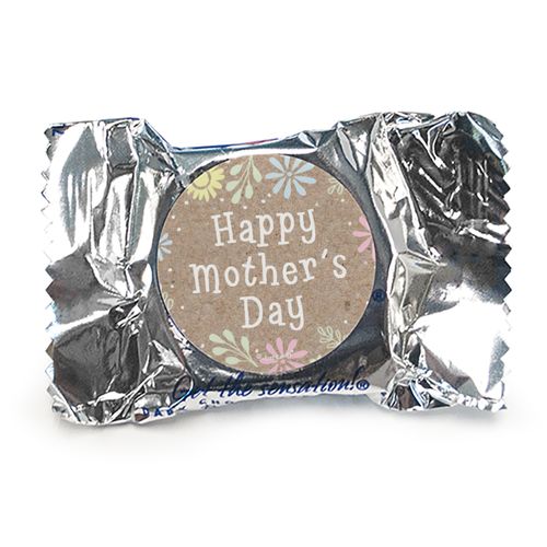 Bonnie Marcus Collection Mother's Day Pastel Flowers Theme York Peppermint Patties