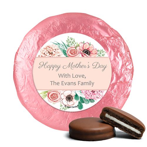 Bonnie Marcus Collection Mother's Day Painted Flowers Milk Chocolate Covered Oreos