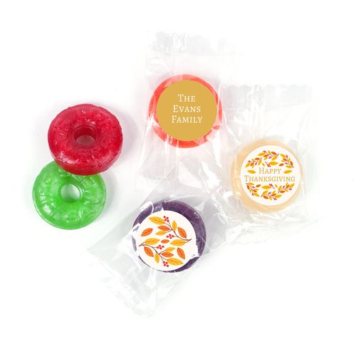 Personalized Bonnie Marcus Thanksgiving Giving Thanks Life Savers 5 Flavor Hard Candy