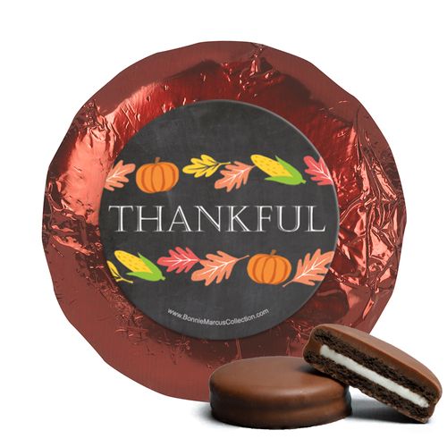Bonnie Marcus Thankful Chalkboard Thanksgiving Chocolate Covered Oreos