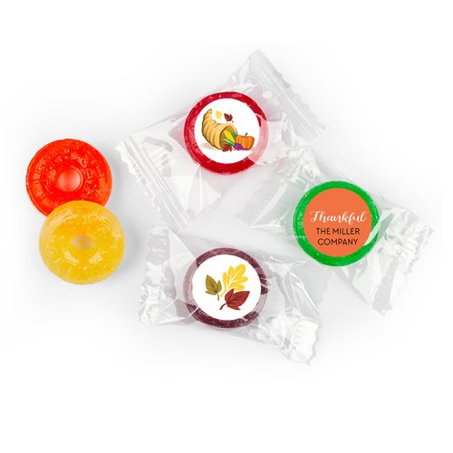 Personalized Bonnie Marcus Thanksgiving Bountiful Thanks Life Savers 5 Flavor Hard Candy