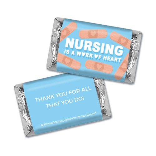 Personalized Bonnie Marcus Collection Nurse Appreciation Hearts Mini Wrappers