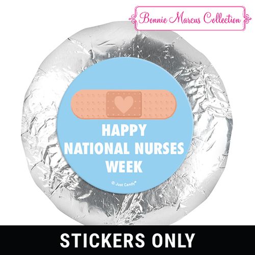 Bonnie Marcus Collection Nurse Appreciation Hearts 1.25" Stickers (48 Stickers)