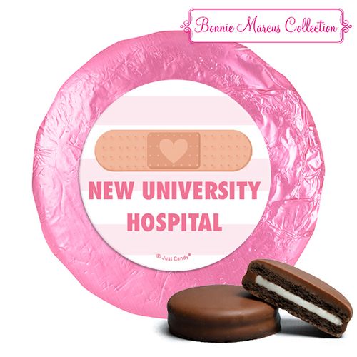 Personalized Bonnie Marcus Collection Nurse Appreciation Stripes Milk Chocolate Covered Oreos