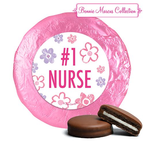 Bonnie Marcus Collection Nurse Appreciation Flowers Milk Chocolate Covered Oreos