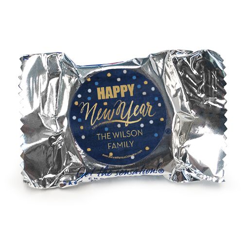 Personalized New Year's Midnight Celebration Peppermint Patties