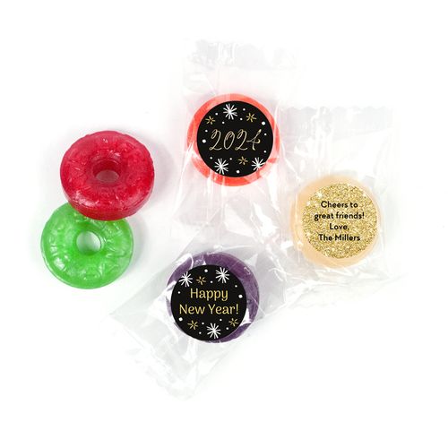 Personalized Life Savers 5 Flavor Hard Candy - New Year's Party & Prosper