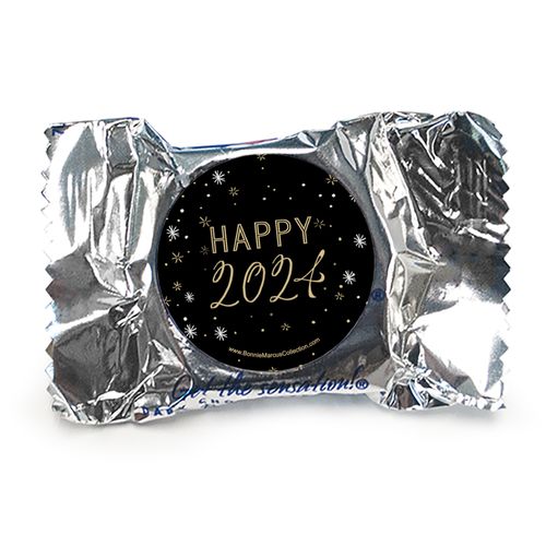 Personalized New Year's Stars Peppermint Patties