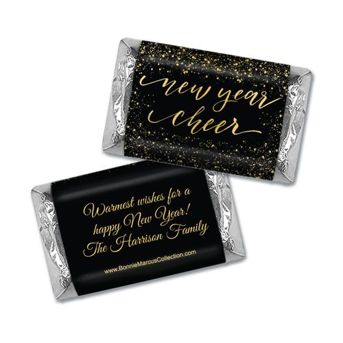 Personalized Bonnie Marcus New Year Cheer Christmas Mini Wrappers Only