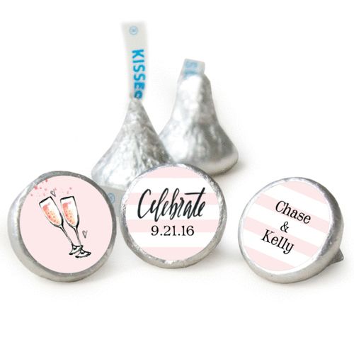 The Bubbly Rehearsal Dinner Personalized Stickers