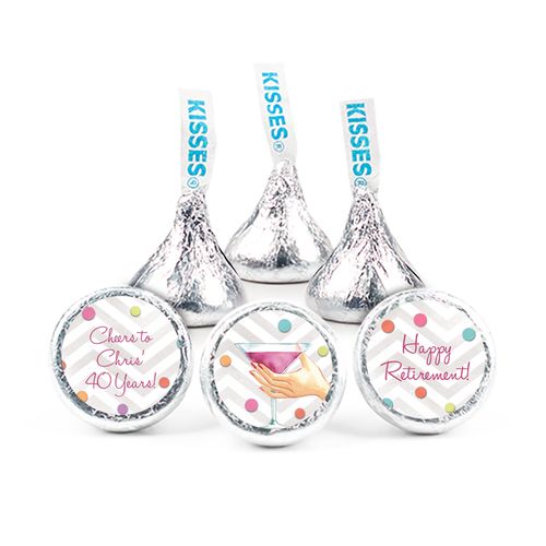 Here's to Your Retirement HERSHEY'S KISSES Candy Assembled