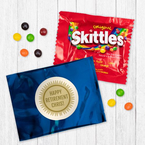 Personalized Bonnie Marcus Retirement Certificate - Skittles