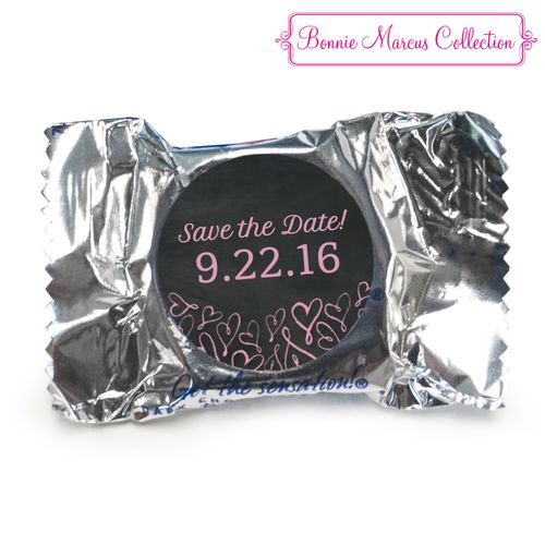 Bonnie Marcus Collection Save the Date Sweetheart Swirl York Peppermint Patties