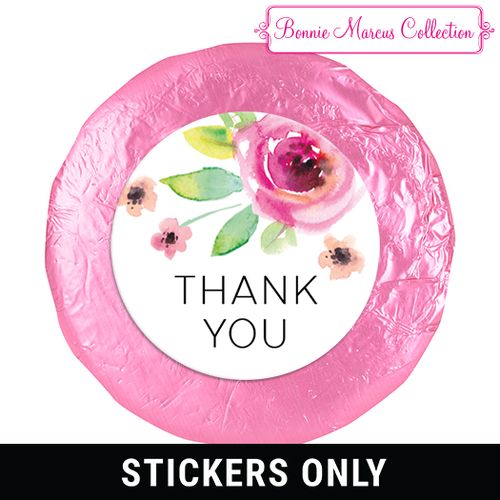 Personalized Bonnie Marcus Bouquet Thank You 1.25" Stickers (48 Stickers)