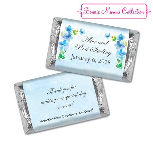 Personalized Bonnie Marcus Hershey's Miniatures - Wedding Flower Arch
