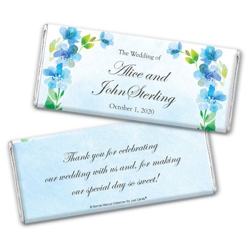 Personalized Bonnie Marcus Chocolate Bar Wrappers Only - Wedding Flower Arch