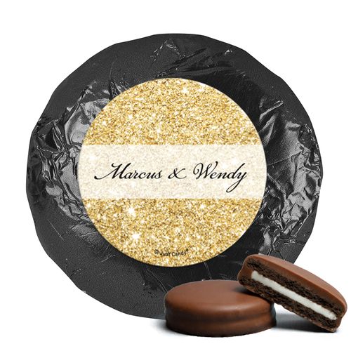 Personalized Bonnie Marcus Milk Chocolate Covered Oreos - Wedding All That Glitters