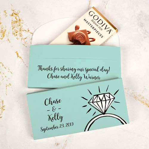 Personalized Godiva Wedding Favors