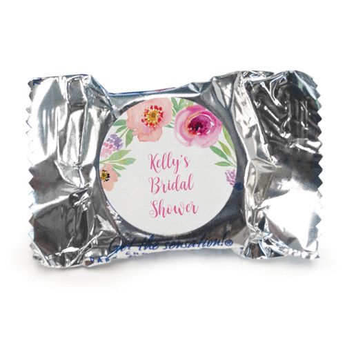 Floral Embrace Personalized York Peppermint Patties Assembled