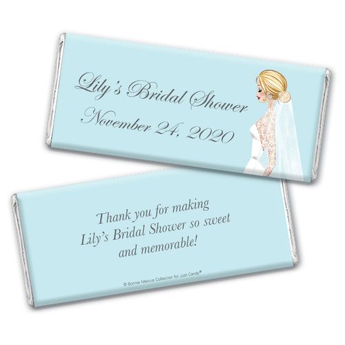 Personalized Bonnie Marcus Chocolate Bar Wrapper - Bride to Be