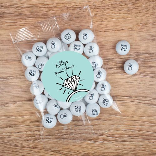 Personalized Bridal Shower Candy Bag with JC Chocolate Minis - Last Fling