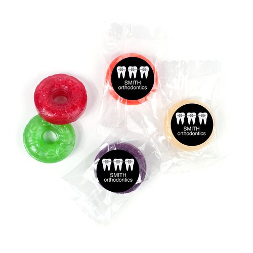 Personalized Orthodontic Braces Life Savers 5 Flavor Hard Candy