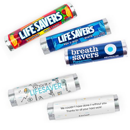 Personalized Business Appreciation You're a Lifesaver - 20 Rolls