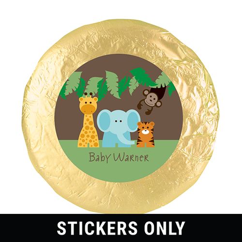 Jungle Buddies 1.25" Sticker (48 Stickers)