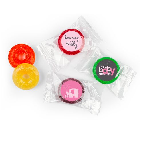 Little One Personalized Baby Shower LifeSavers 5 Flavor Hard Candy Assembled
