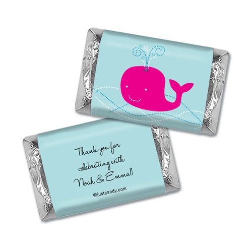 Whale Babies Personalized Miniature Wrappers