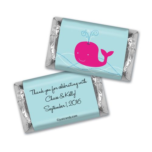 Whale Babies MINIATURES Candy Personalized Assembled