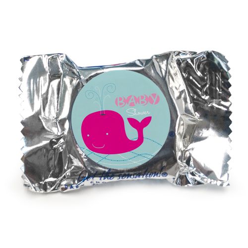 Baby Shower Personalized York Peppermint Patties Whale