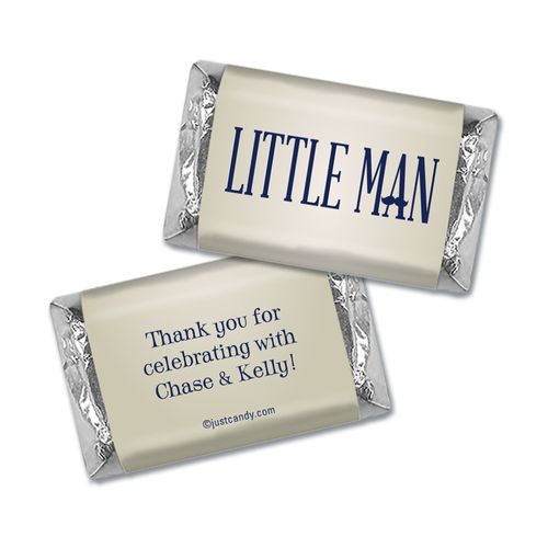Little Man Personalized Miniature Wrappers