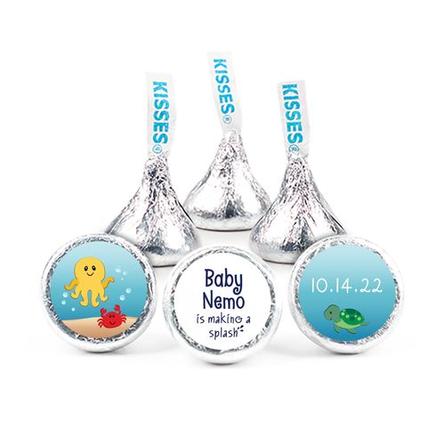 Bubble Sea Baby Shower HERSHEY'S KISSES Candy Assembled