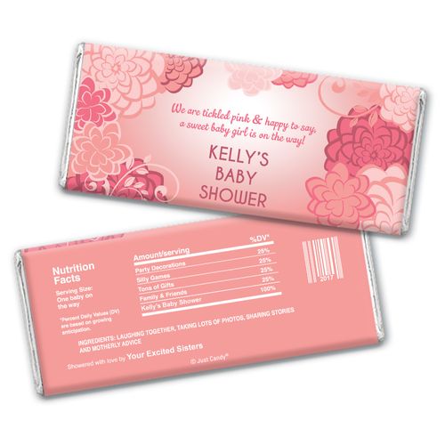 New Bloom Personalized Candy Bar - Wrapper Only