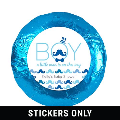 Mustache Bash 1.25" Sticker (48 Stickers)