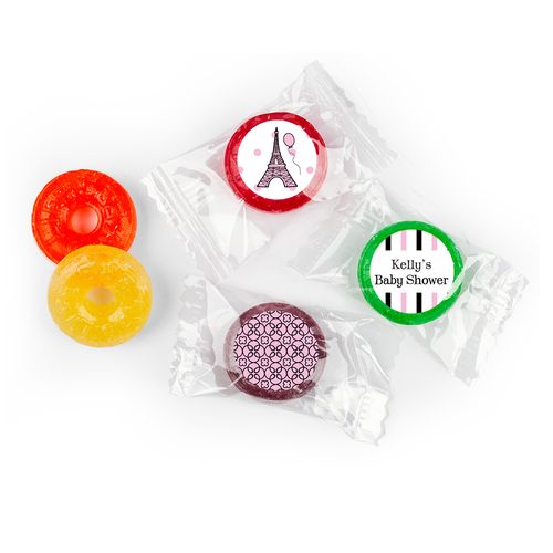 Chic Baby Personalized Baby Shower LifeSavers 5 Flavor Hard Candy Assembled