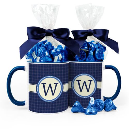 Personalized Baby Shower Initial 11oz Mug with Hershey's Kisses