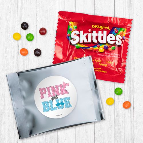 Gender Reveal Pink vs Blue - Skittles