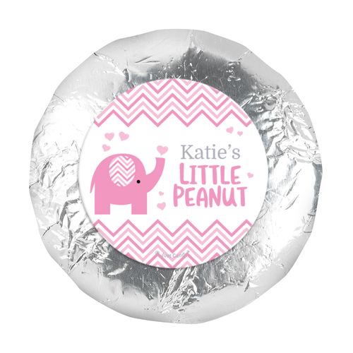 Personalized Little Peanut Baby Shower 1.25" Stickers (48 Stickers)