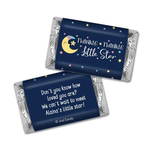 Here Comes the Little Star Personalized Miniature Wrappers