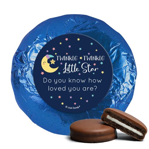 Personalized Little Star Baby Shower Milk Chocolate Covered Oreos