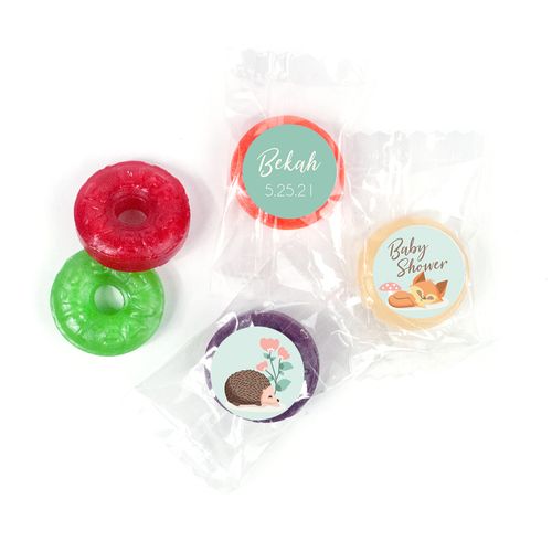 Wild Personalized Baby Shower LifeSavers 5 Flavor Hard Candy Assembled
