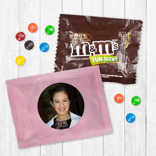 Personalized Bat Mitzvah Photo - Milk Chocolate M&Ms