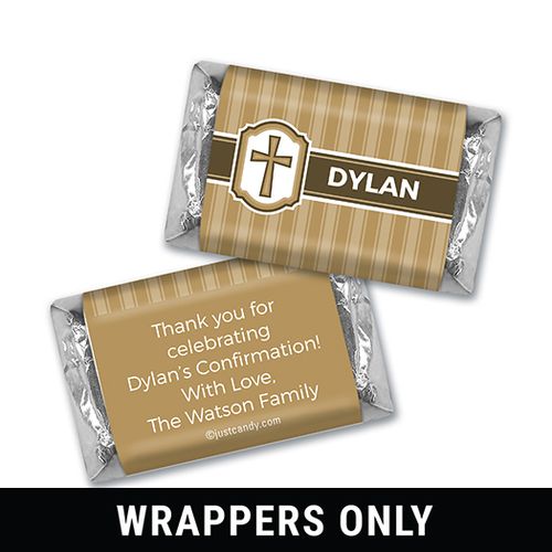 Classic Confirmation Personalized Miniature Wrappers
