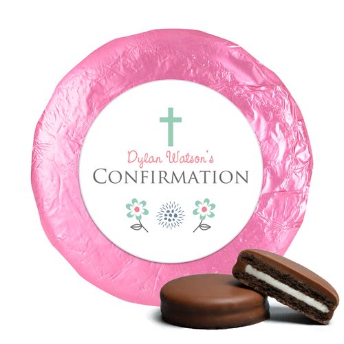 Blooming Life Confirmation Favors Milk Chocolate Covered Oreo Assembled